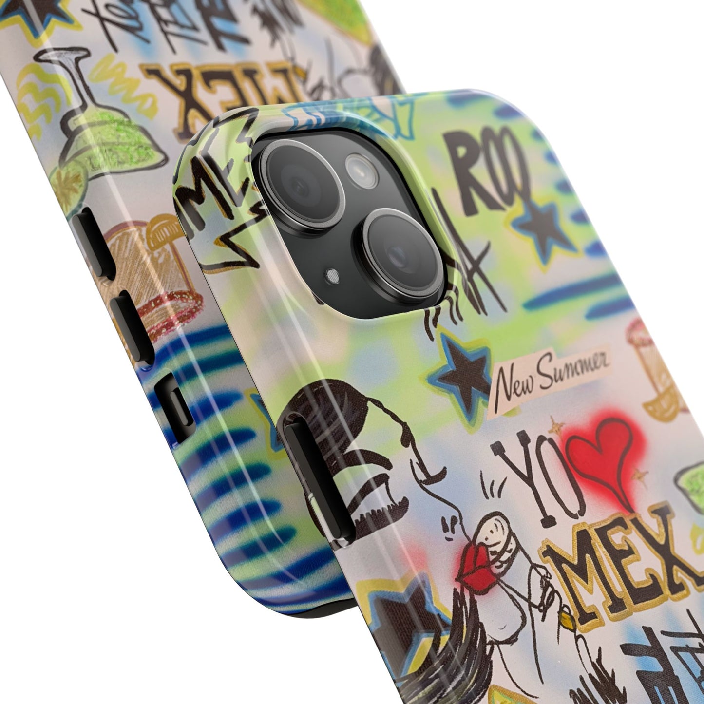 "salted lime" airbrush iPhone case