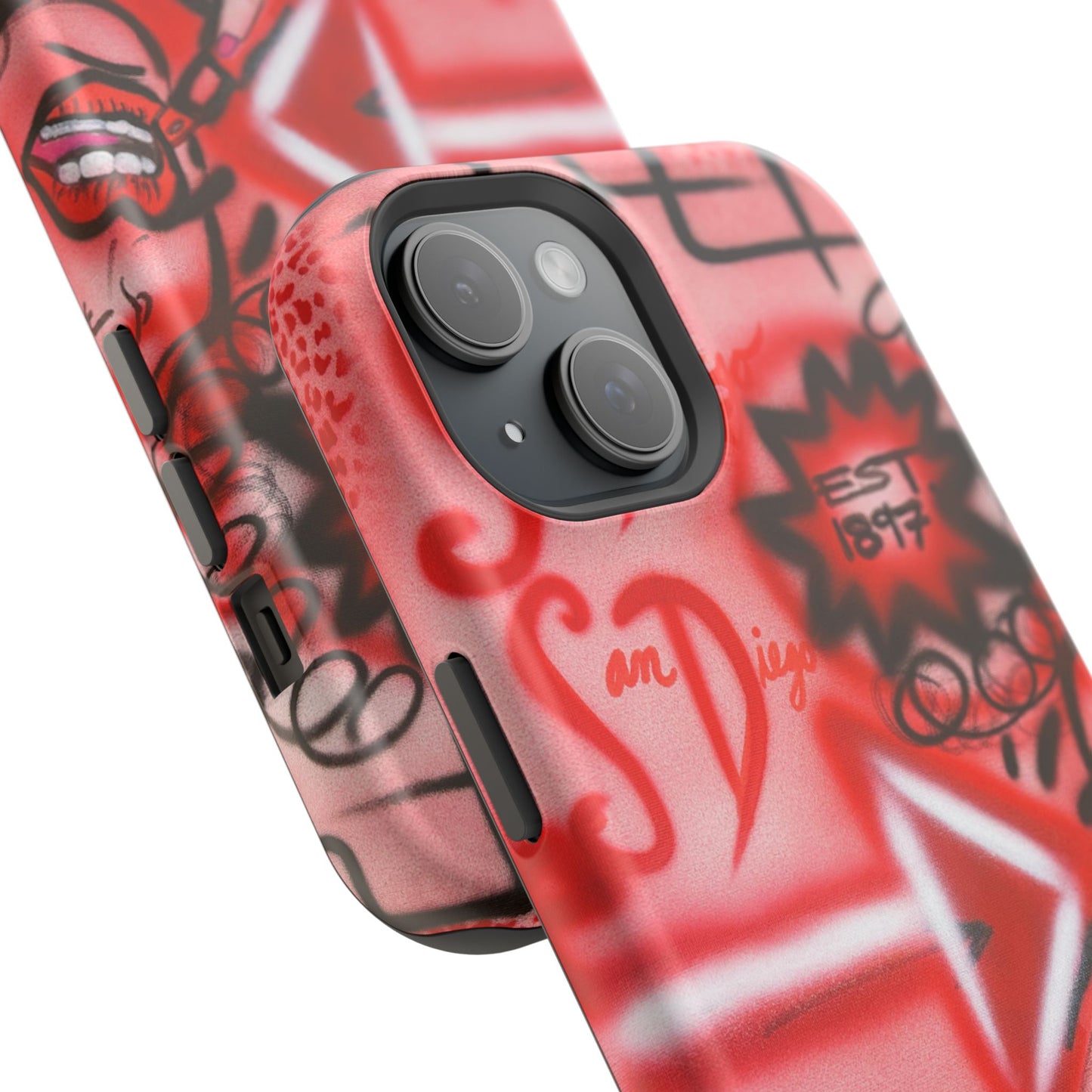 MagSafe "San Diego" Airbrush iPhone-Hülle