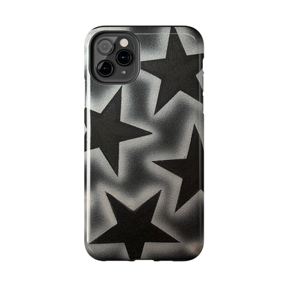 "chrome stars" airbrush iPhone case