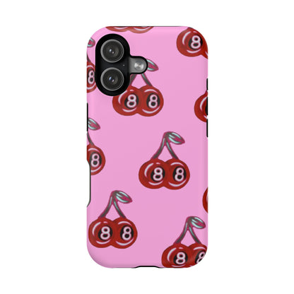 MagSafe "cami cherry pink" Airbrush iPhone Hülle