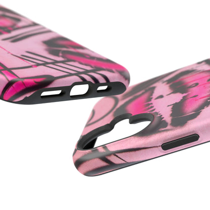 MagSafe "glossy pout" airbrush iPhone case