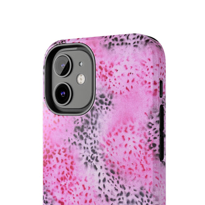 "pink cheetah pt. 2" airbrush iPhone case