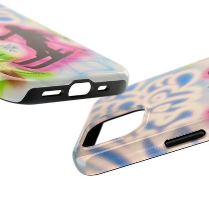 "winter escape" airbrush iPhone case