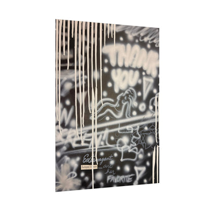 "extravagant leisure" airbrush rolled print