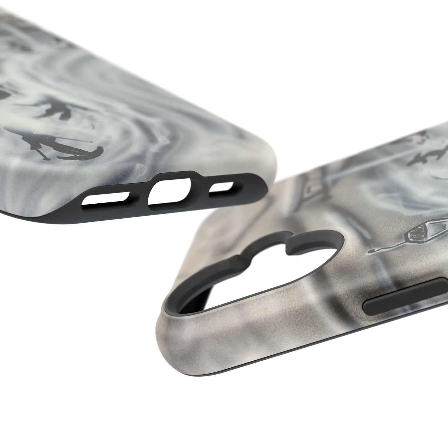 MagSafe "arctic avalanche" airbrush iPhone case