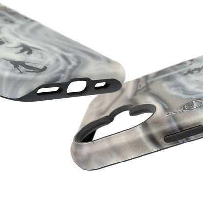 MagSafe "arctic avalanche" airbrush iPhone case