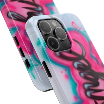 "angel" airbrush iPhone case