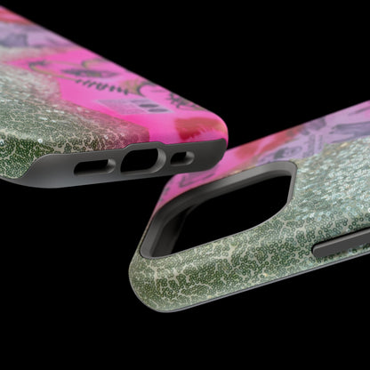 MagSafe "glitter gloss" airbrush iPhone case
