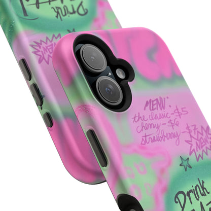 MagSafe "matcha!" airbrush iPhone case
