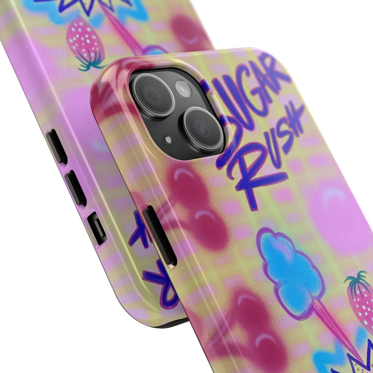 "sugar rush" airbrush iPhone case