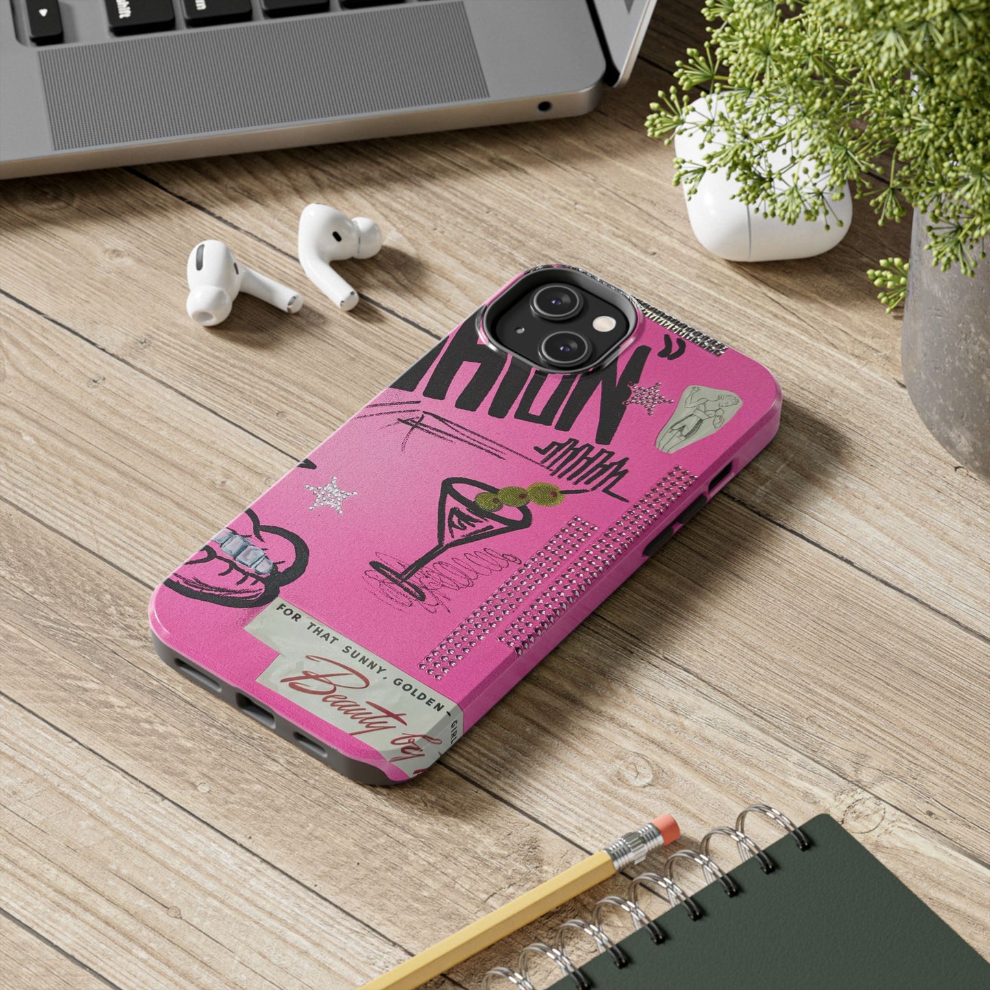 "high fashion" airbrush iPhone case