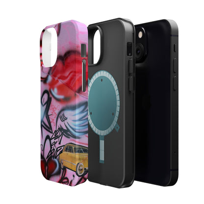 MagSafe "lust or love" airbrush iPhone case