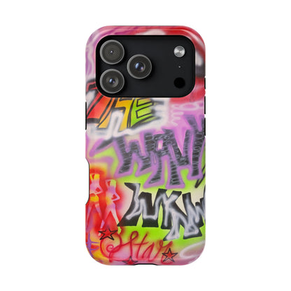 MagSafe "wynwood gold" airbrush iPhone case