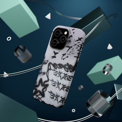 MagSafe "risky biz" airbrush iPhone case