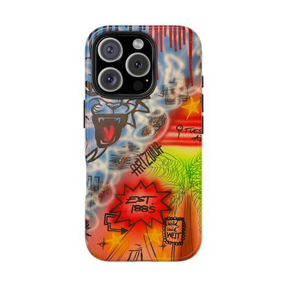 "tucson, arizona pt. 2" airbrush iPhone case