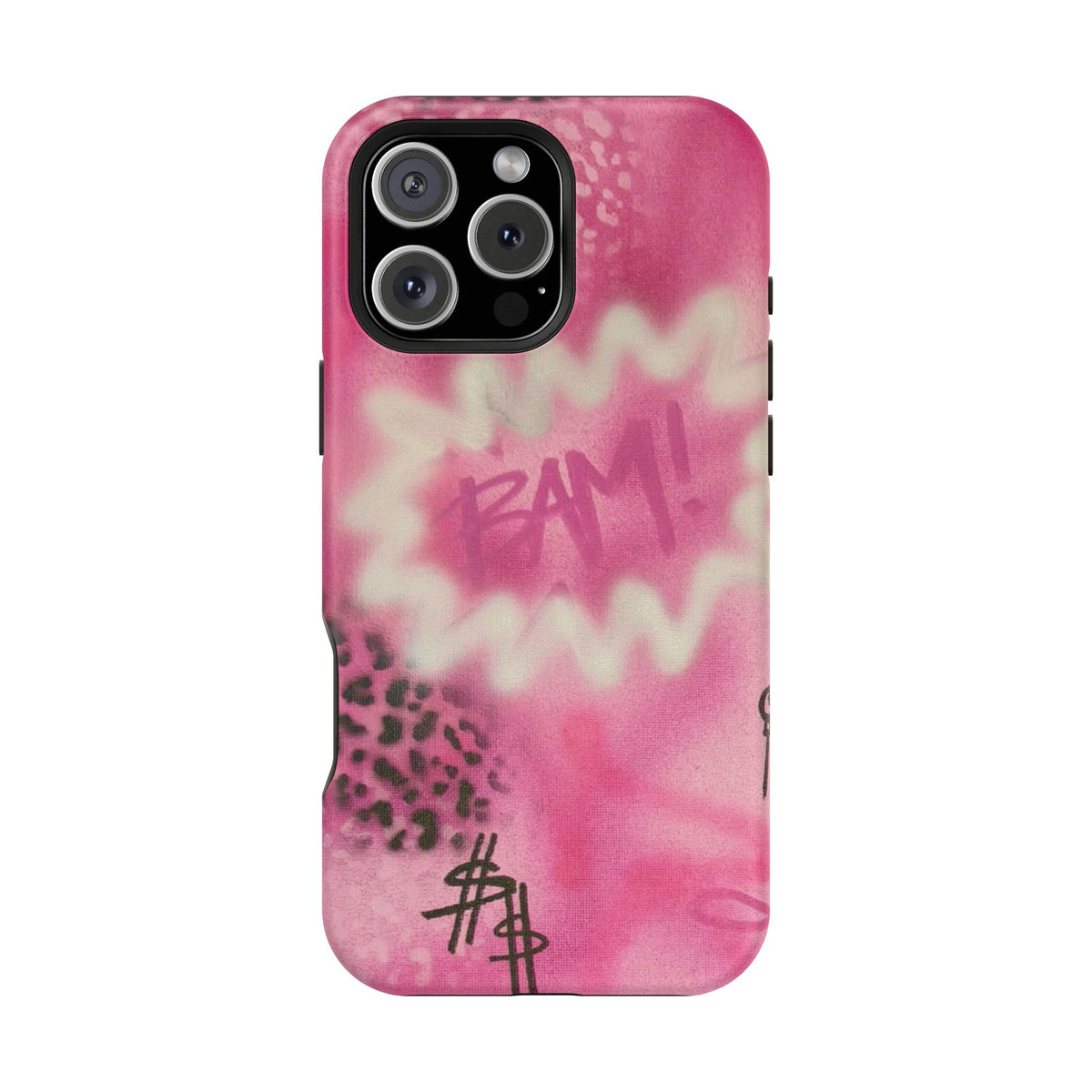 MagSafe "BAM!" airbrush iPhone case