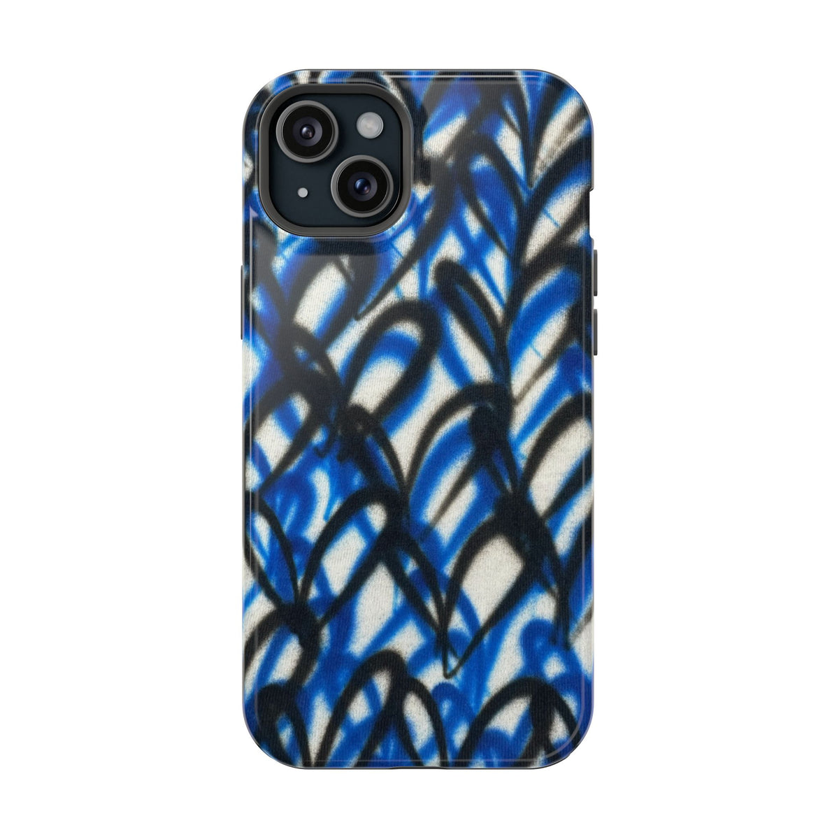 MagSafe "abstract hearts" airbrush iPhone case
