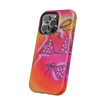 MagSafe "glitter bikini" airbrush iPhone case