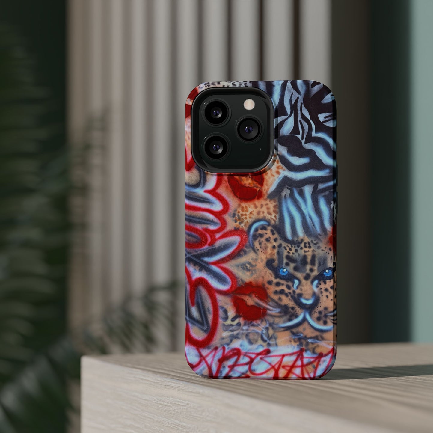 MagSafe "exotic expectations" airbrush iPhone case