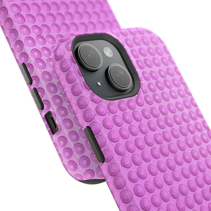 MagSafe "pink studs" airbrush iPhone case