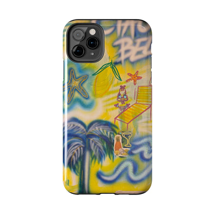 "ciao bella" airbrush iPhone case