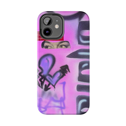 "Lila Prinzessin" Airbrush iPhone Hülle