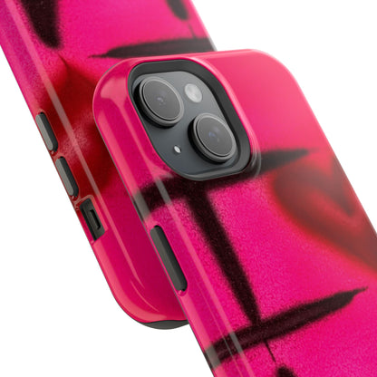 MagSafe „I ❤️ LA“ Airbrush iPhone-Hülle