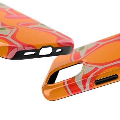 "shaken, not stirred” airbrush iPhone case