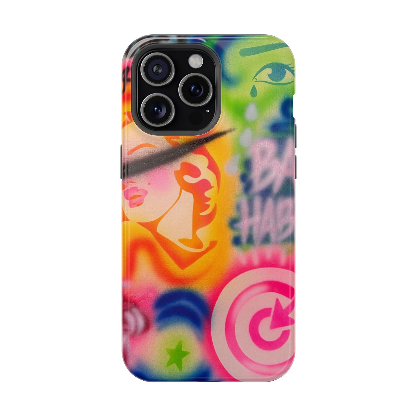 MagSafe „schlechte Angewohnheiten“ Airbrush iPhone Hülle