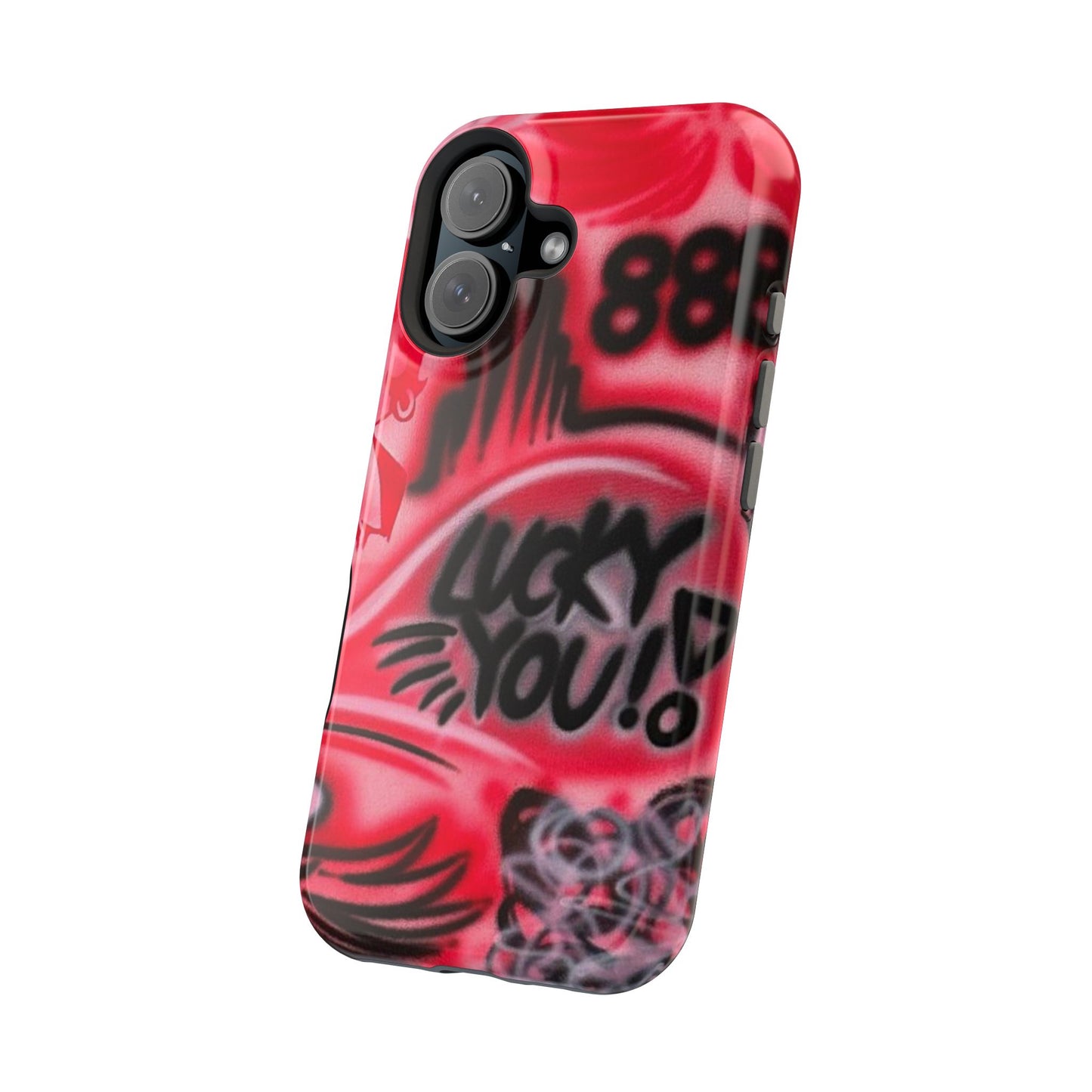 MagSafe „lucky you! pt. 2“ Airbrush iPhone Hülle