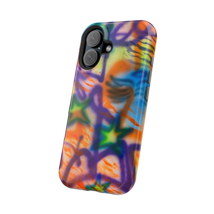 MagSafe "streetwear angel" airbrush iPhone case