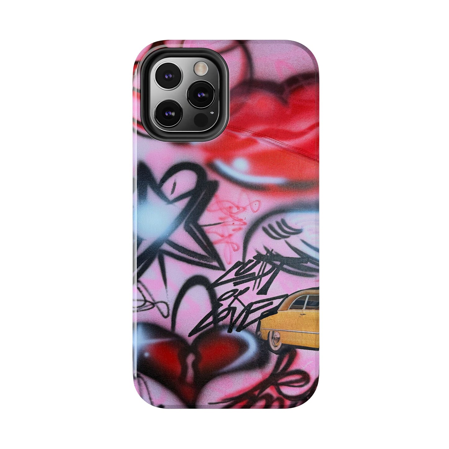 "lust or love" airbrush iPhone case