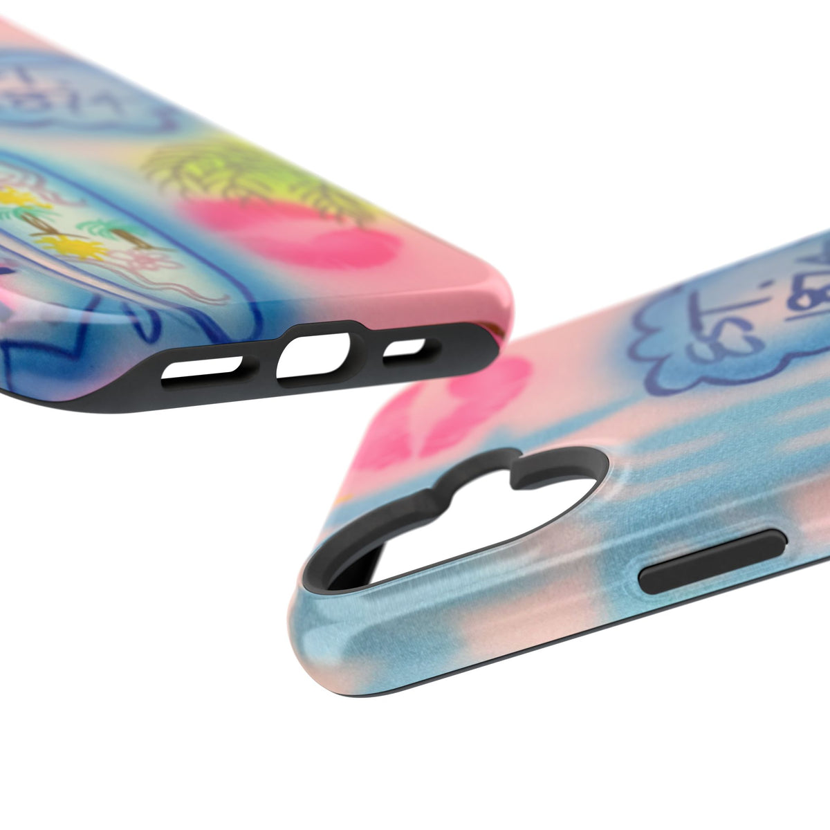 MagSafe "in the wave" airbrush iPhone case