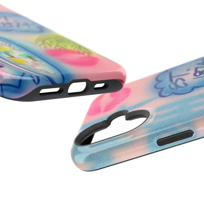 MagSafe "in the wave" airbrush iPhone case