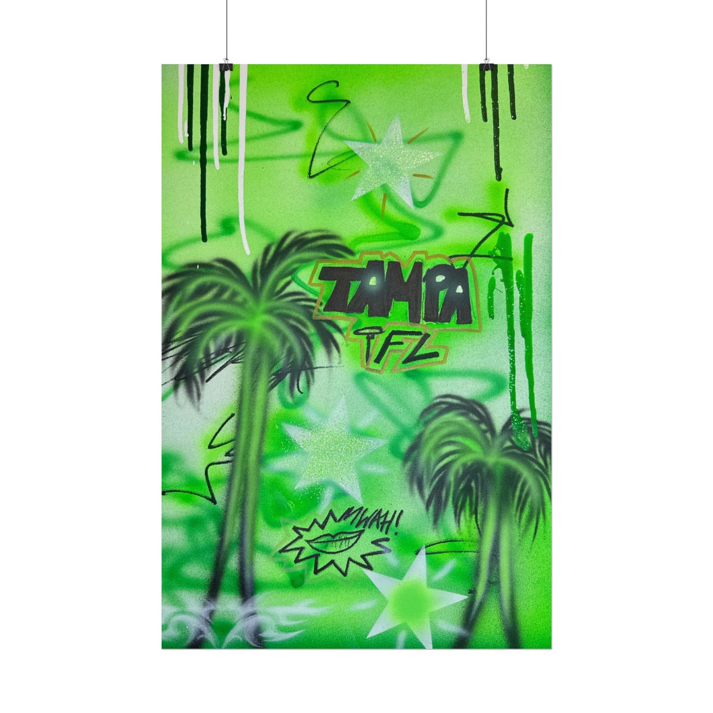 "tampa, fl" airbrush rolled print