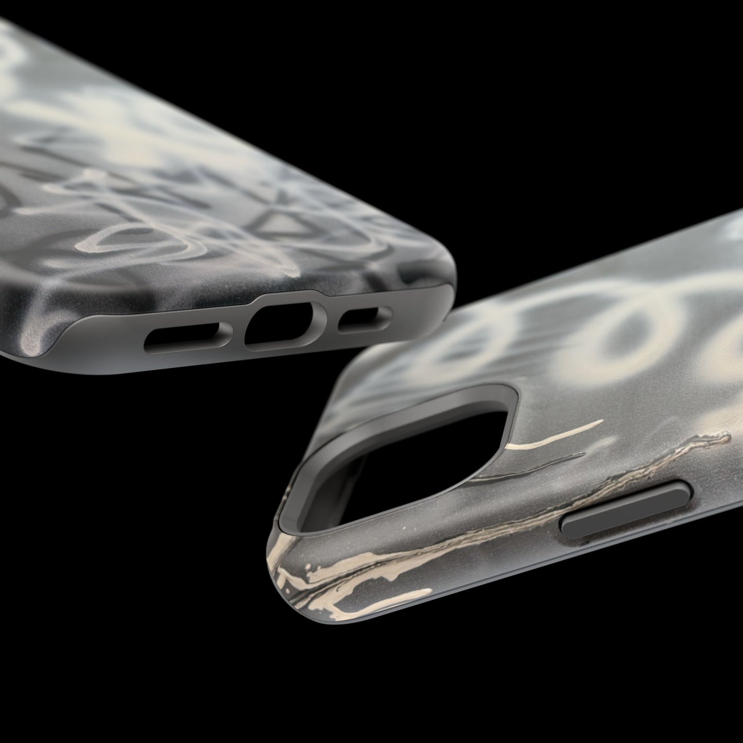 MagSafe "spatial blur" airbrush iPhone case
