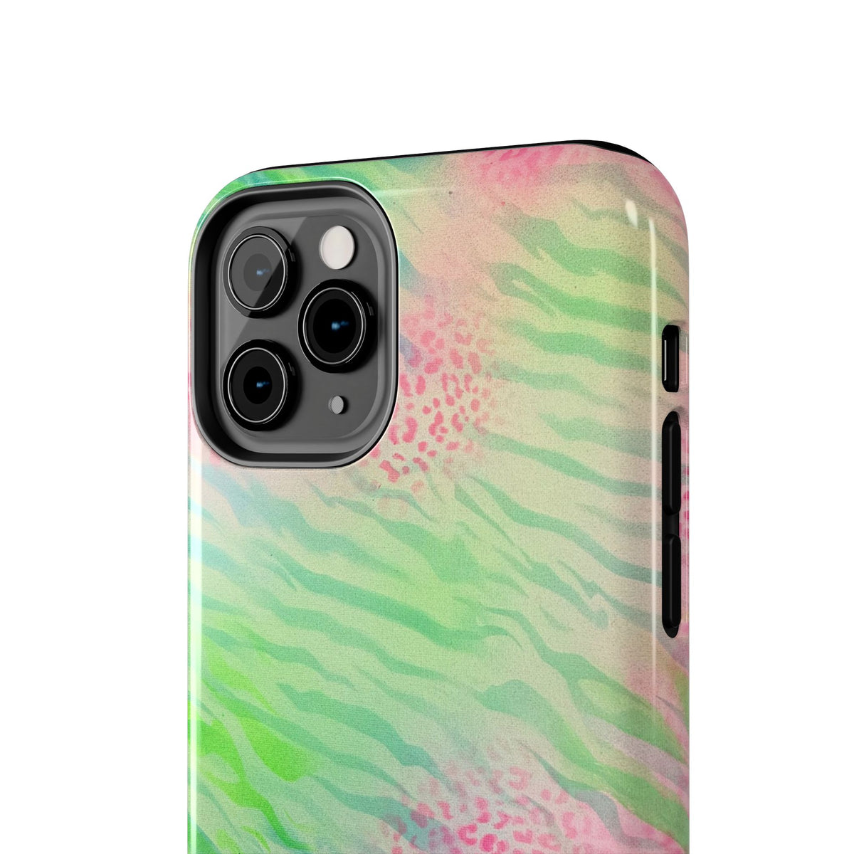 "teal cheetah" airbrush iPhone case
