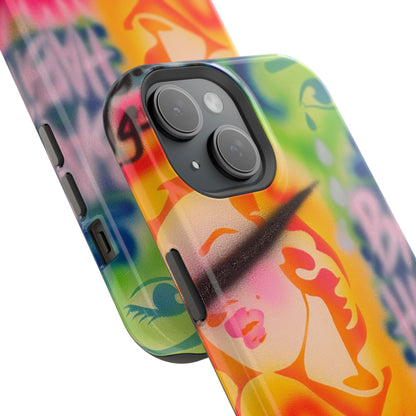 MagSafe „schlechte Angewohnheiten“ Airbrush iPhone Hülle