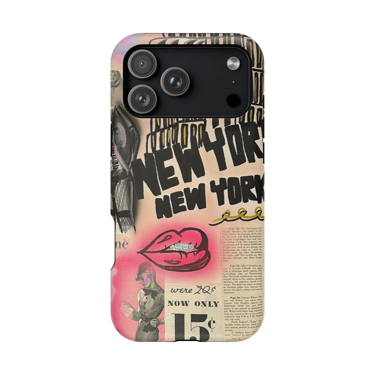 MagSafe „New York, New York“ Airbrush iPhone Hülle