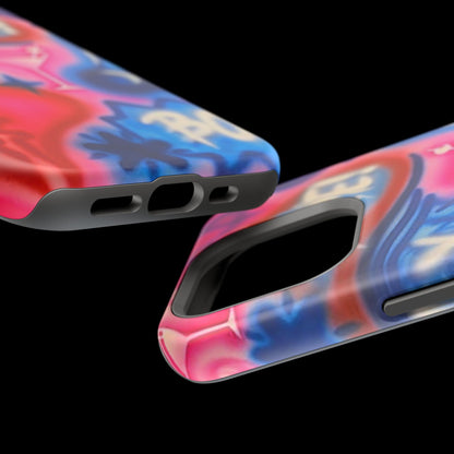 MagSafe "kiss me pt. 2" Airbrush iPhone Hülle