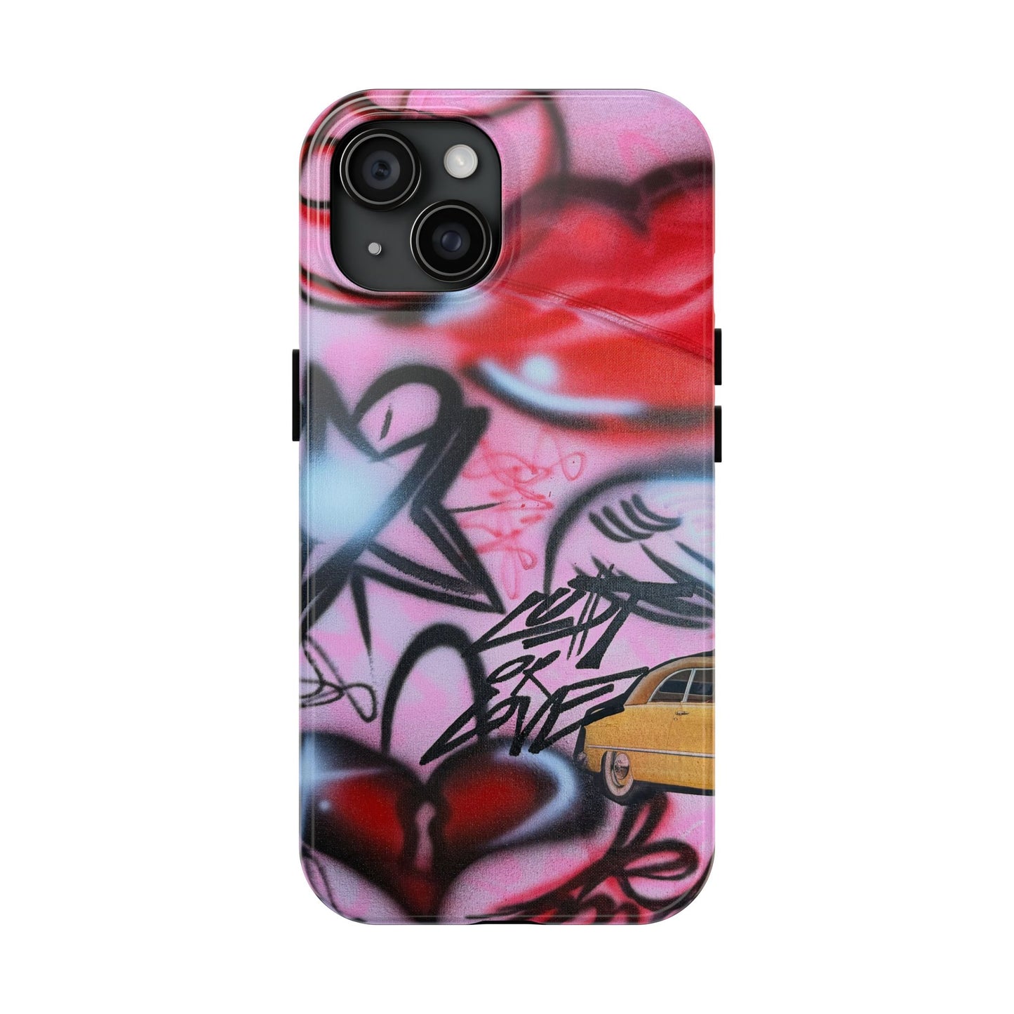 "lust or love" airbrush iPhone case