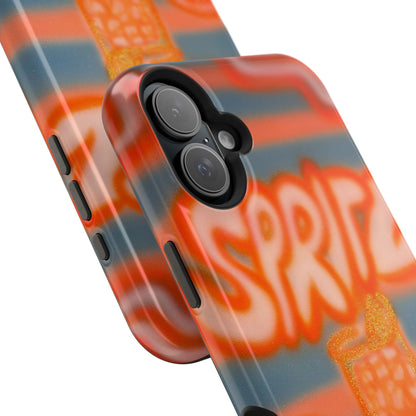MagSafe "aperol spritz pt. 2" airbrush iPhone case