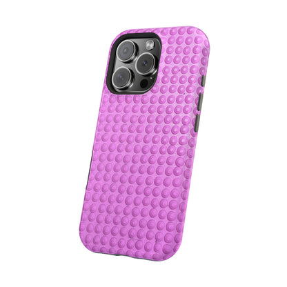 MagSafe "pink studs" airbrush iPhone case