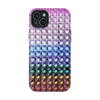 MagSafe "multicolor studs" airbrush iPhone case