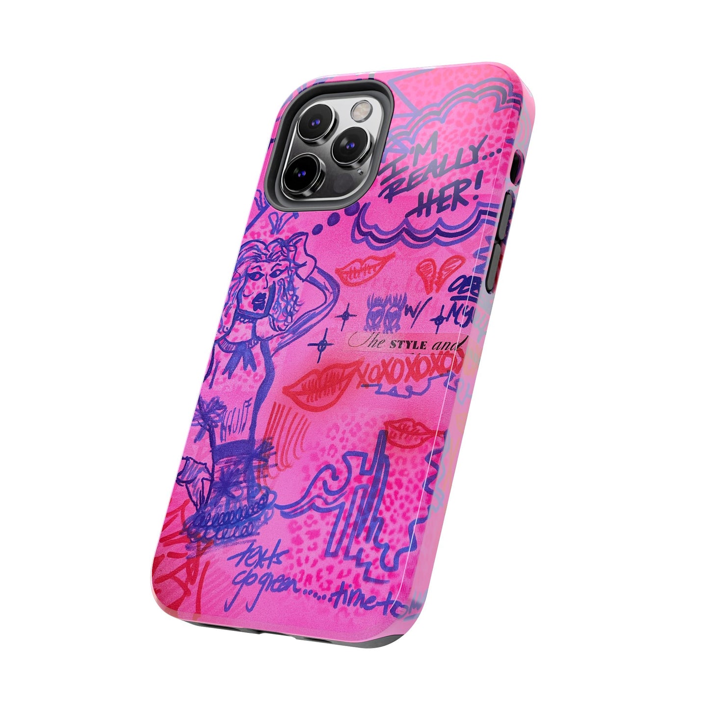"really "HER!" airbrush iPhone case