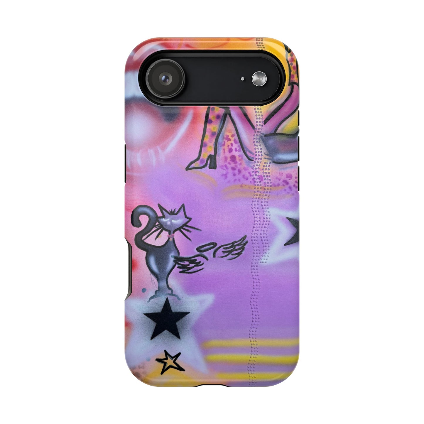 MagSafe @mayacain airbrush iPhone case