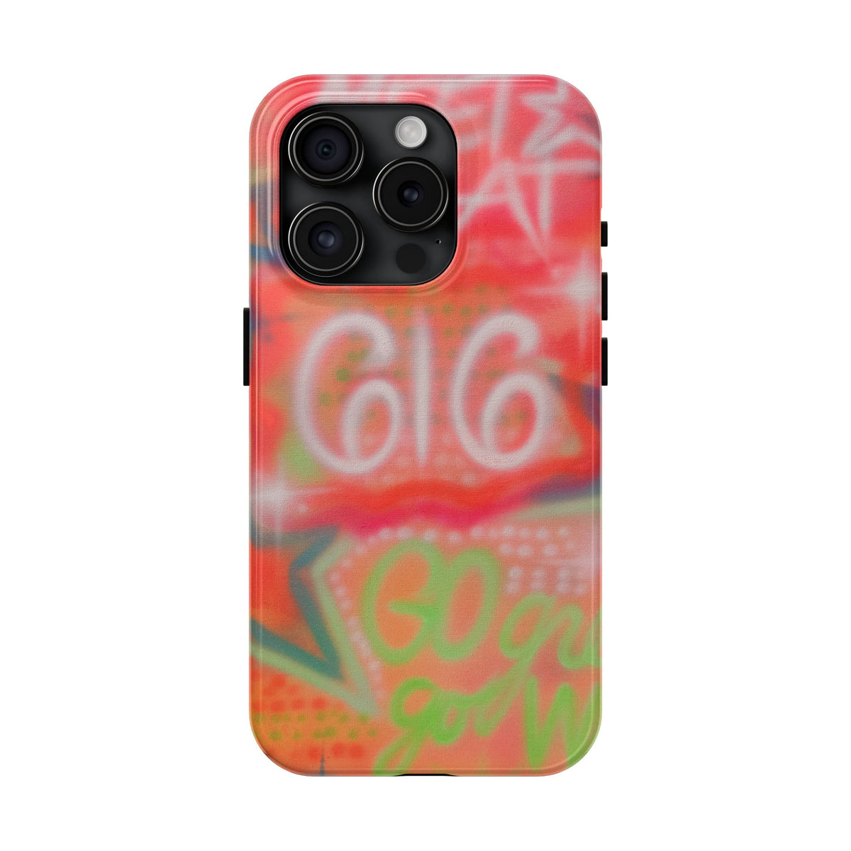 @msualphaphi airbrush iPhone case