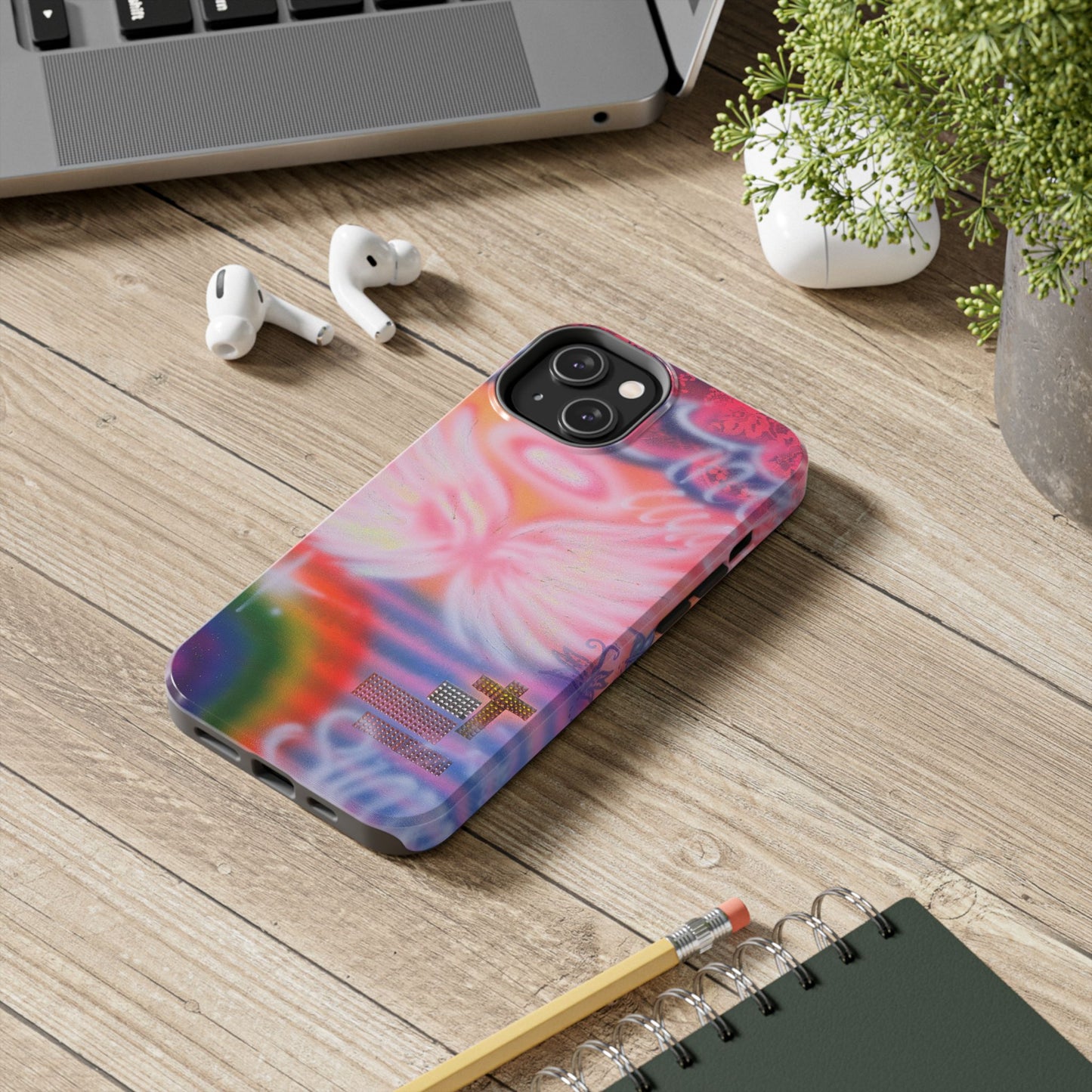 "summer bliss" airbrush iPhone case