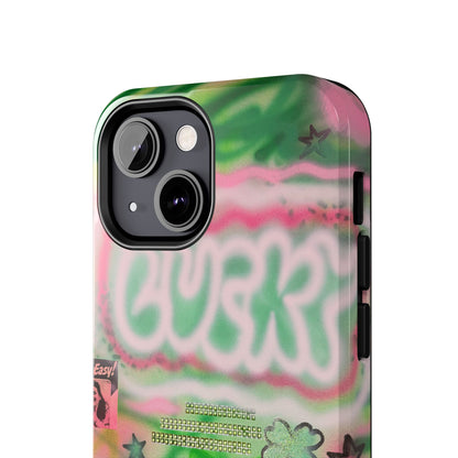 "so lucky" airbrush iPhone case