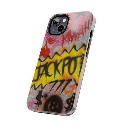 "jackpot!" airbrush iPhone case
